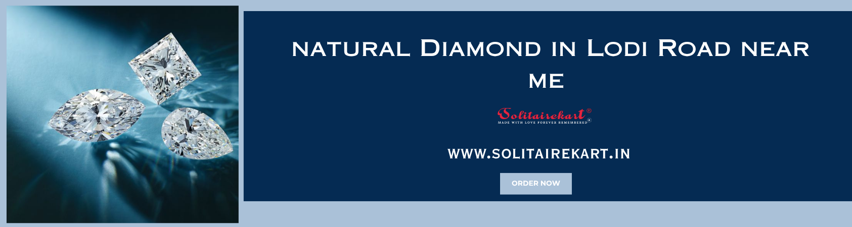 Discover the Unmatched Brilliance of a NATURAL Diamond in Lodi Road Near Me